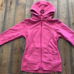 Lululemon Pink Zip Up Hoodie